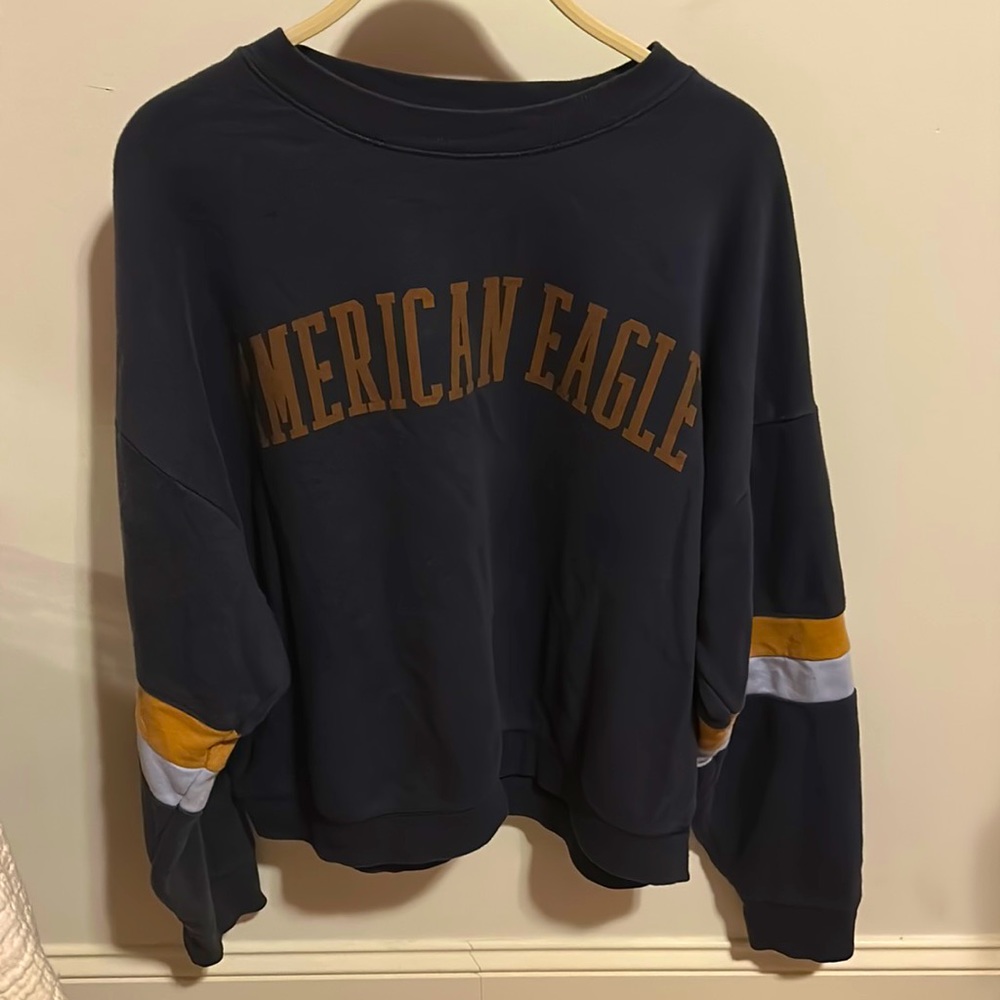 American Eagle sweater size XL, navy blue - Picture 1 of 3
